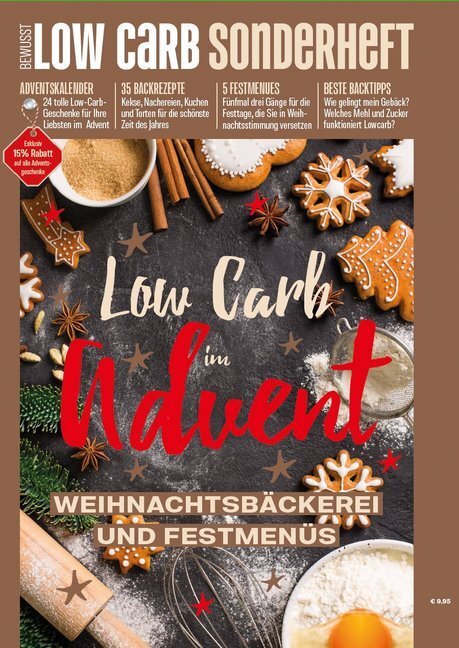Cover: 4260466397922 | Bewusst Low Carb Sonderheft - Low Carb im Advent | Oliver Buss | 2019