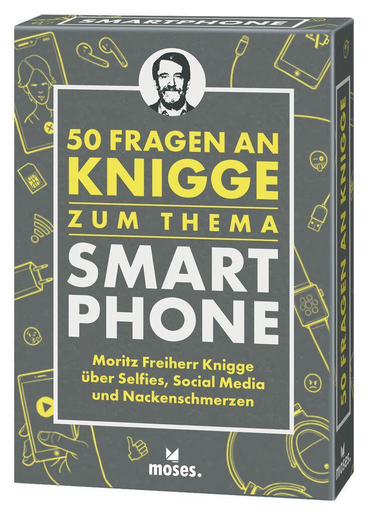 Cover: 9783964550606 | 50 Fragen an Knigge zum Thema Smartphone | Moritz Knigge (u. a.)