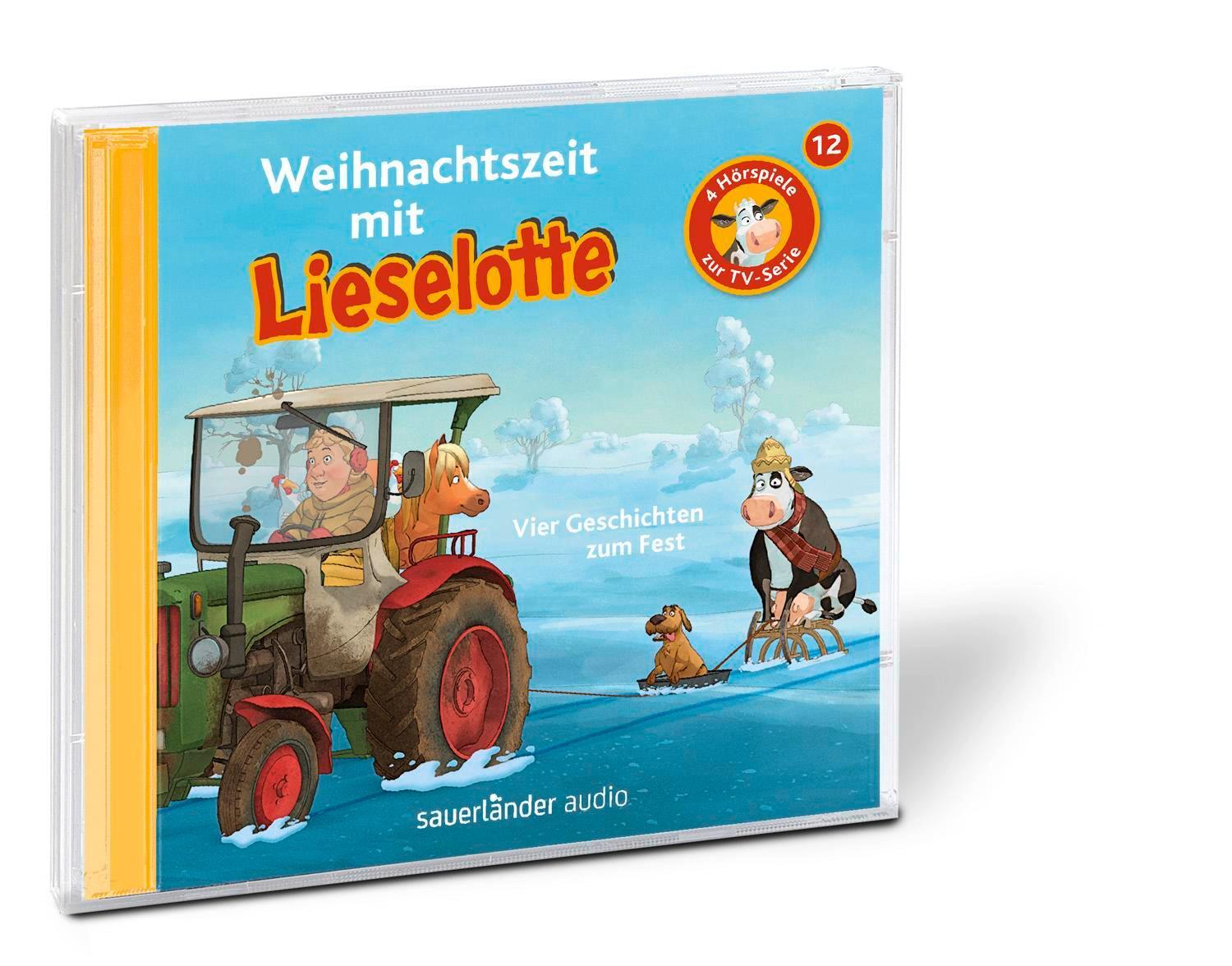 Bild: 9783839849484 | Weihnachtszeit mit Lieselotte | Vier Hörspiele - Folge 12 | Audio-CD