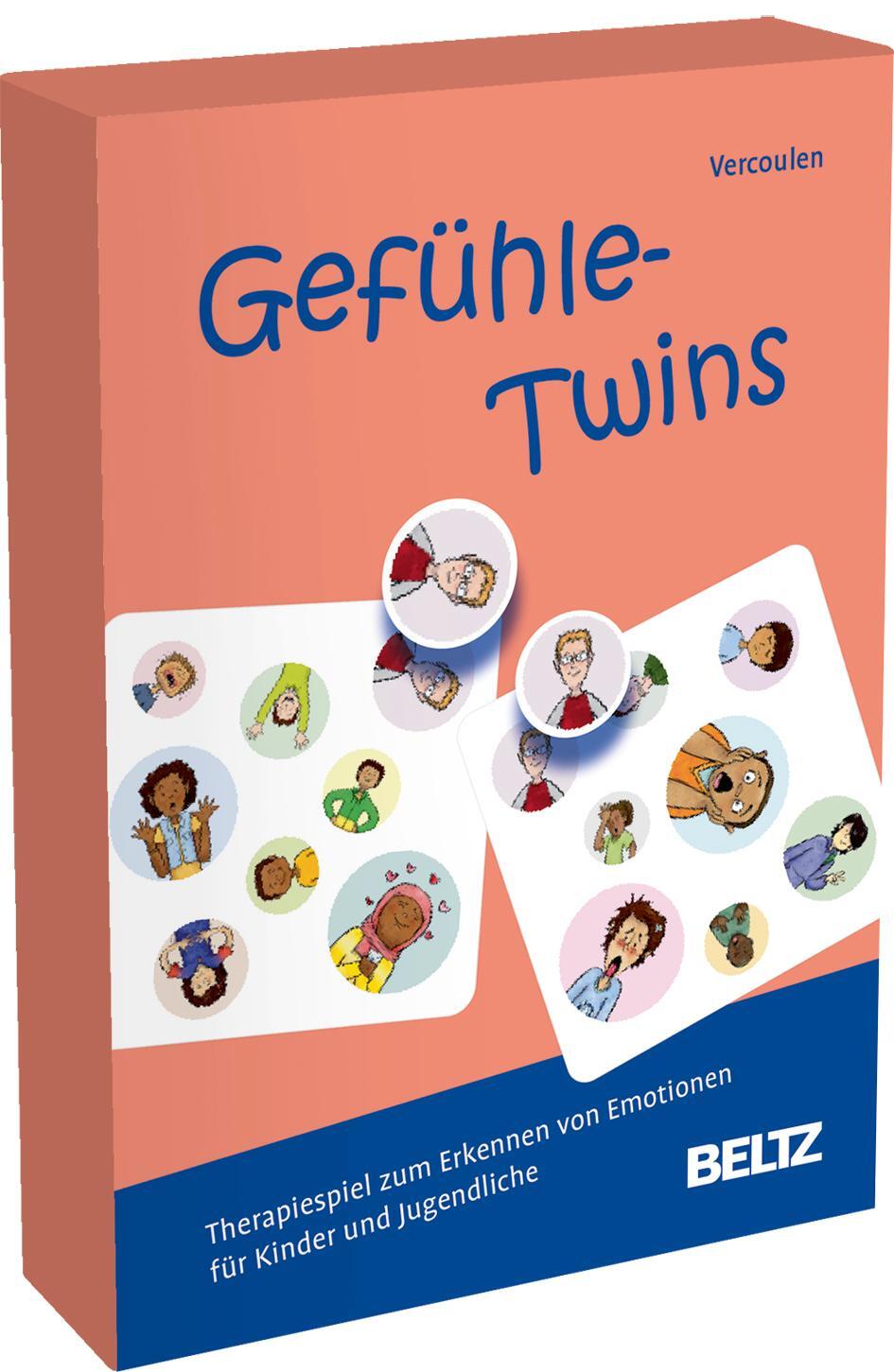 Cover: 4019172101473 | Gefühle-Twins | Monique Vercoulen | Box | Beltz Therapiespiele | 55 S.