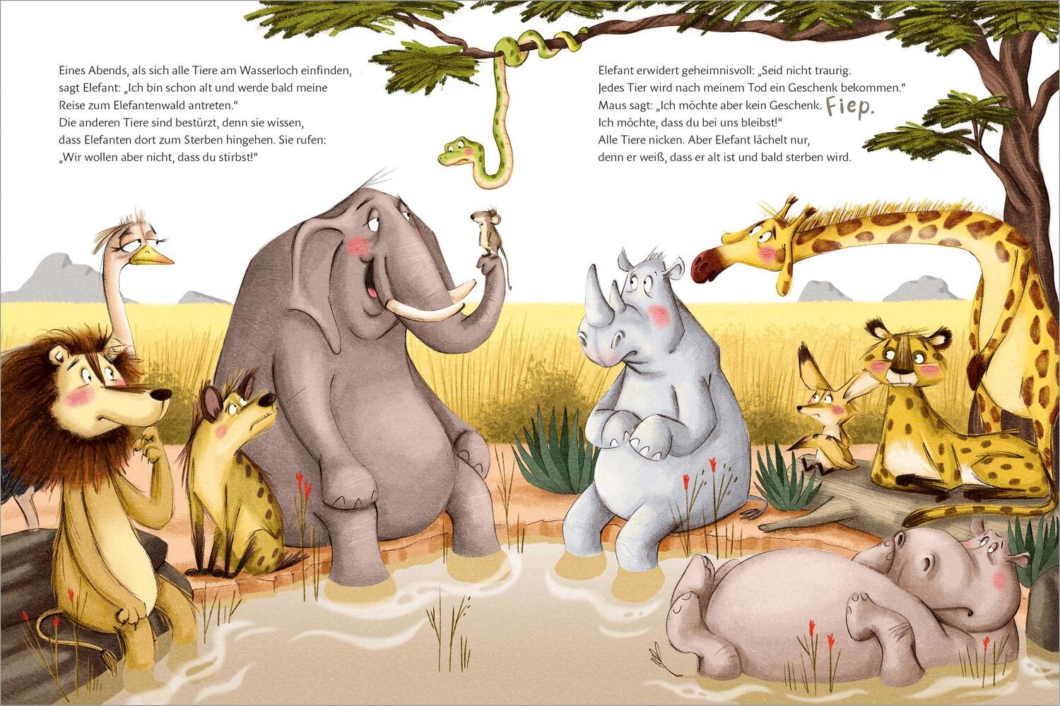 Bild: 9783451716195 | Das Geschenk des Elefanten | Tanja Wenz | Buch | 32 S. | Deutsch