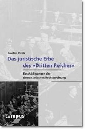 Cover: 9783593363189 | Das juristische Erbe des "Dritten Reiches" | Joachim Perels | Buch