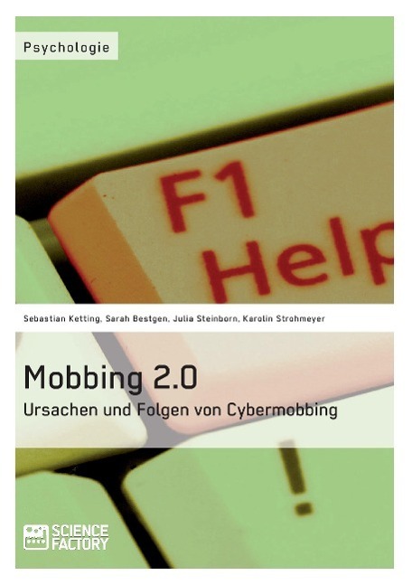 Cover: 9783956870439 | Mobbing 2.0 ¿ Ursachen und Folgen von Cybermobbing | Strohmeyer | Buch
