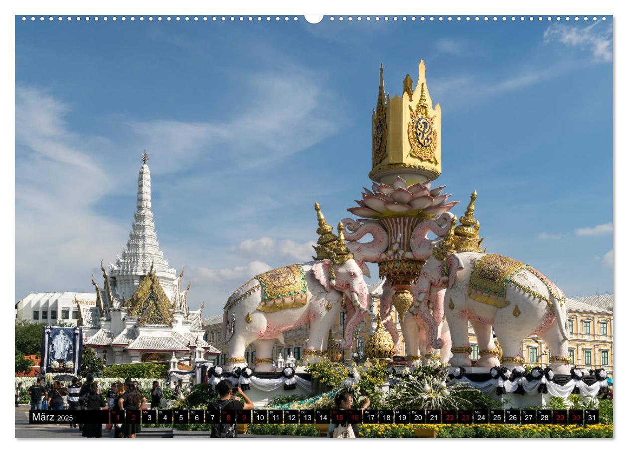 Bild: 9783435373970 | Bangkok - Thailand (hochwertiger Premium Wandkalender 2025 DIN A2...