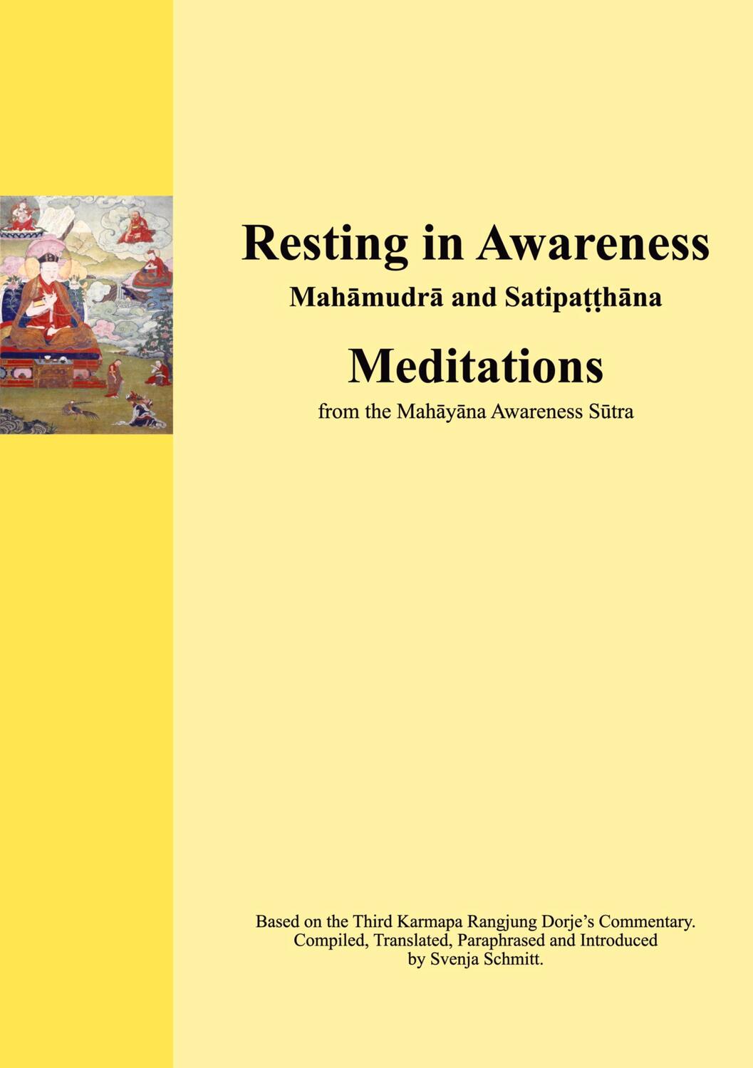 Cover: 9783756220021 | Resting in Awareness | Mahamudra and Satipatthana. Meditations | Buch
