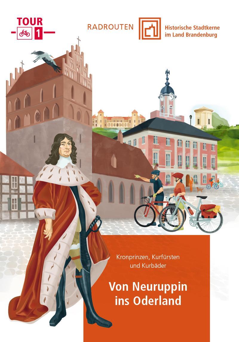 Cover: 9783942917407 | Radtouren durch historische Stadtkerne im Land Brandenburg Tour 1 -...