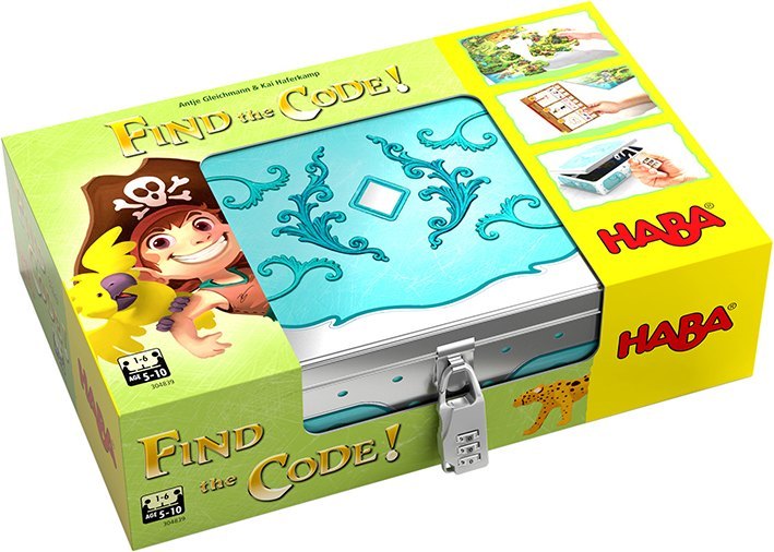 Cover: 4010168244556 | HABA Find the code! Pirateninsel (Kinderspiel) | Spiel | 1304839001