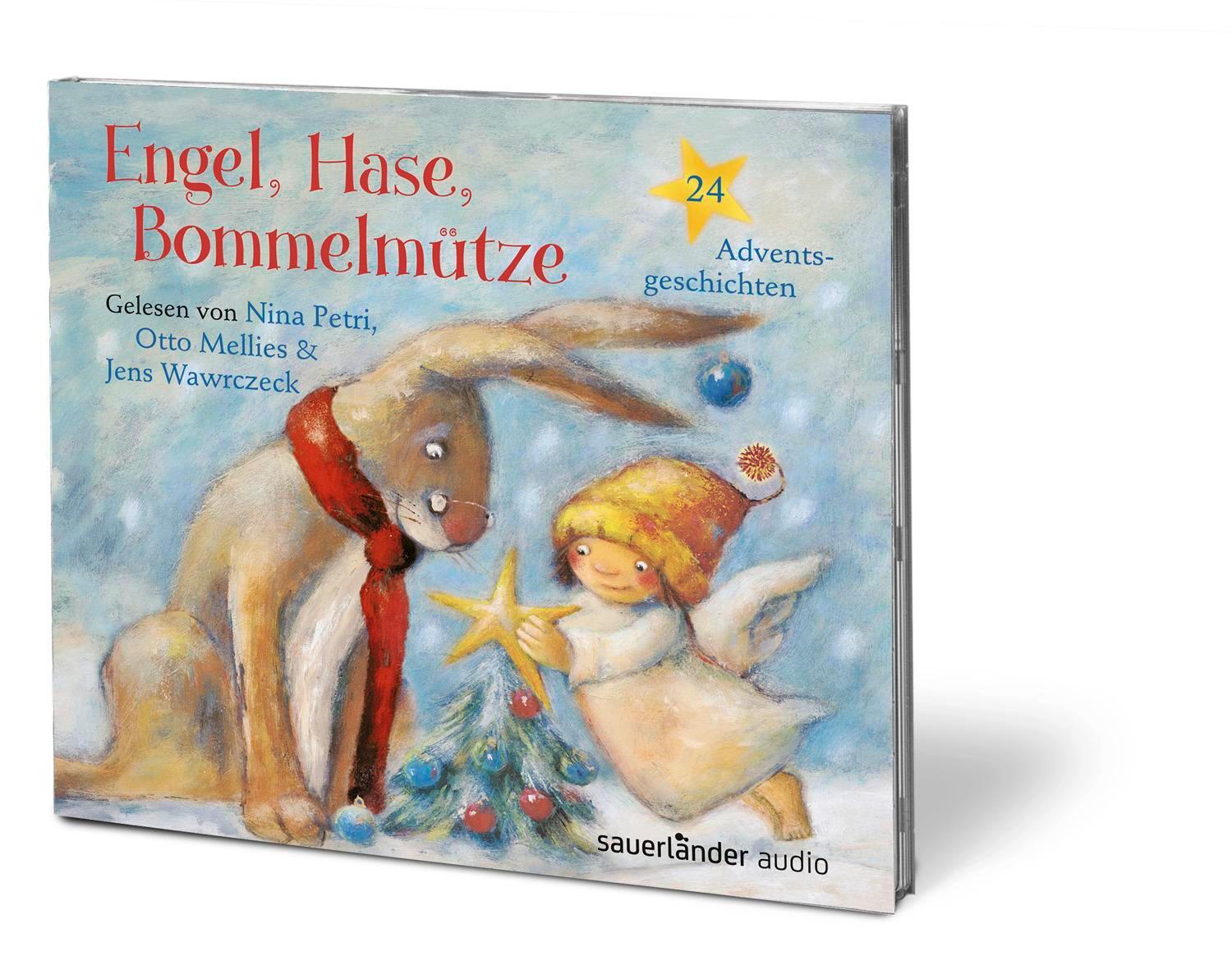 Bild: 9783839849606 | Engel, Hase, Bommelmütze | 24 Adventsgeschichten | Bolliger (u. a.)