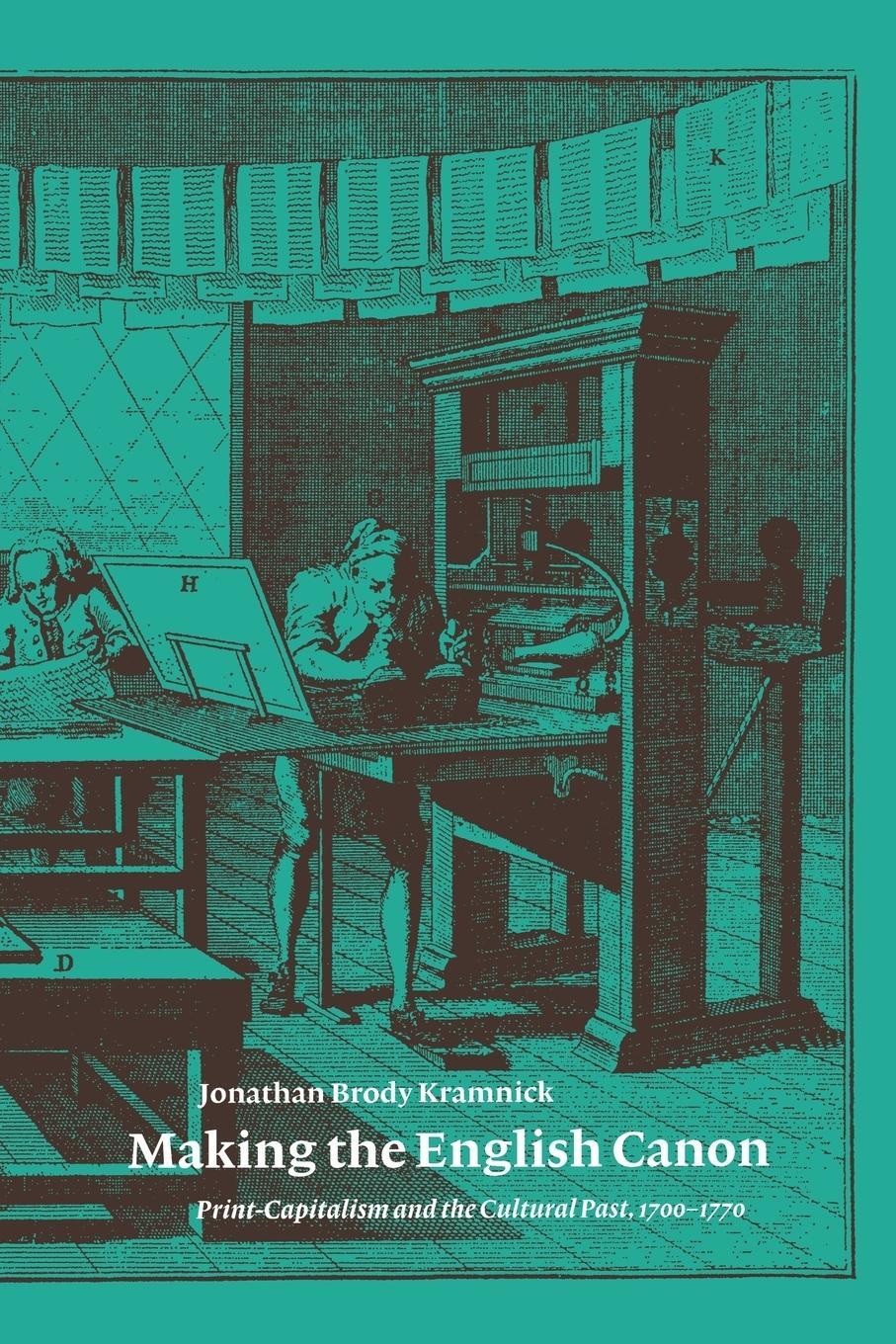 Cover: 9780521065924 | Making the English Canon | Jonathan Brody Kramnick | Taschenbuch