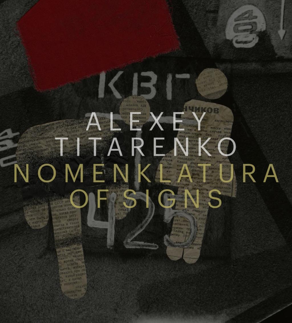 Cover: 9788862086998 | Alexey Titarenko: Nomenklatura of Signs | Buch | Englisch | 2020