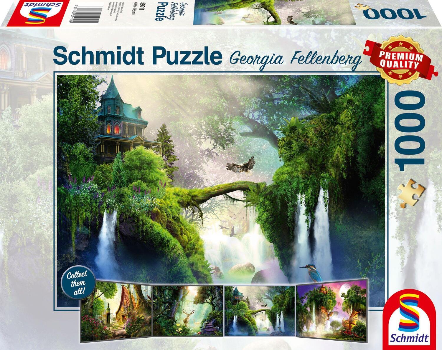 Cover: 4001504599119 | Verwunschene Quelle. 1.000 Teile | Spiel | Deutsch | 2021 | Schmidt