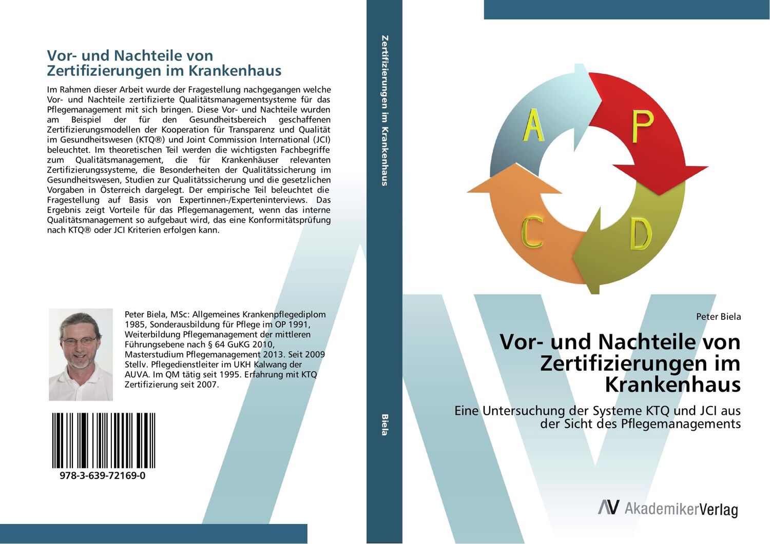 Cover: 9783639721690 | Vor- und Nachteile von Zertifizierungen im Krankenhaus | Peter Biela