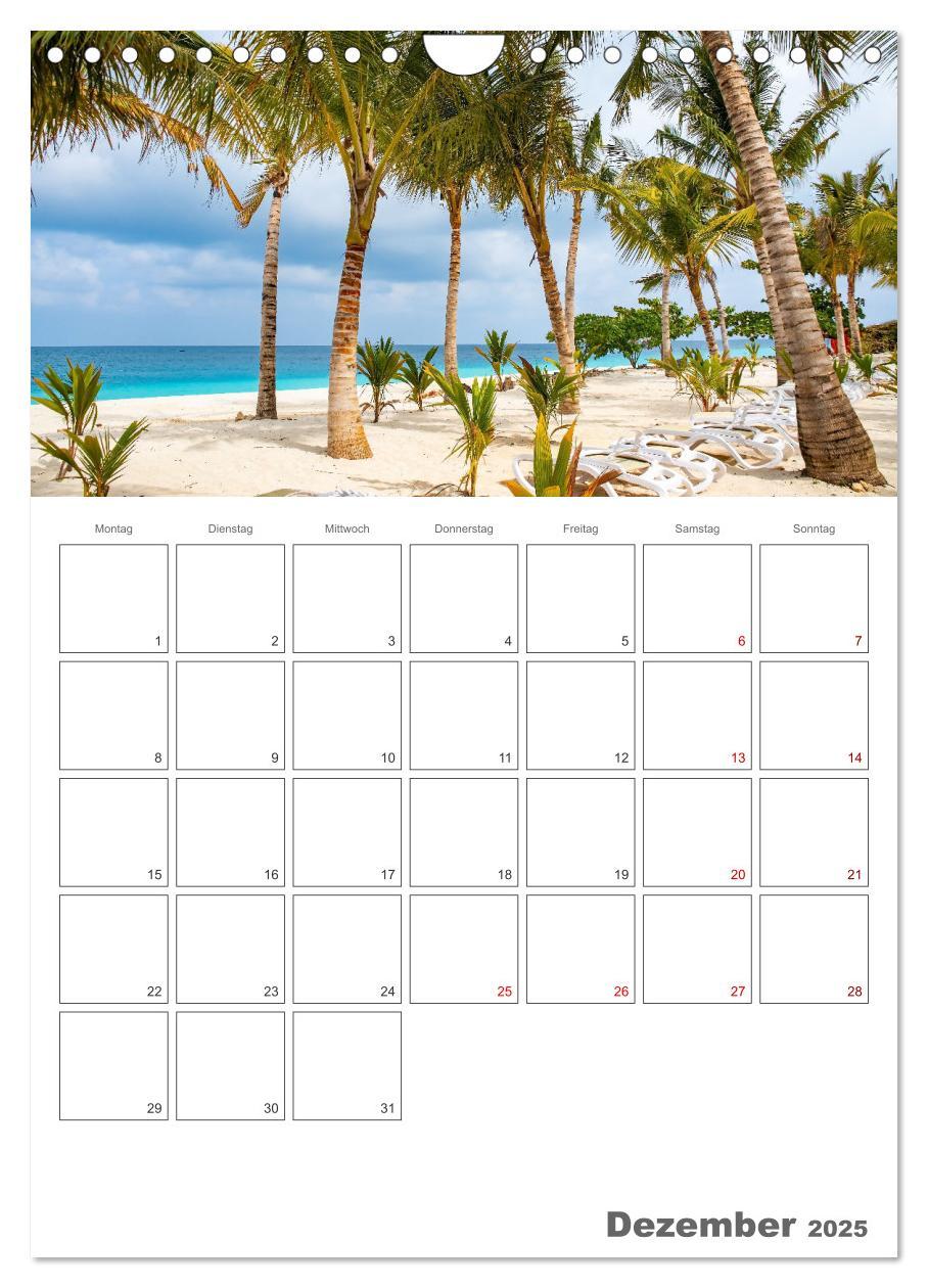 Bild: 9783435870042 | Sansibar - Reiseplaner (Wandkalender 2025 DIN A4 hoch), CALVENDO...