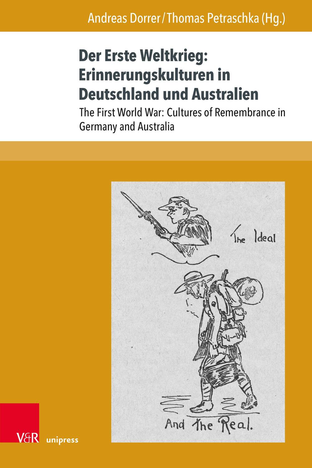 Cover: 9783847115212 | Der Erste Weltkrieg: Erinnerungskulturen in Deutschland und Australien