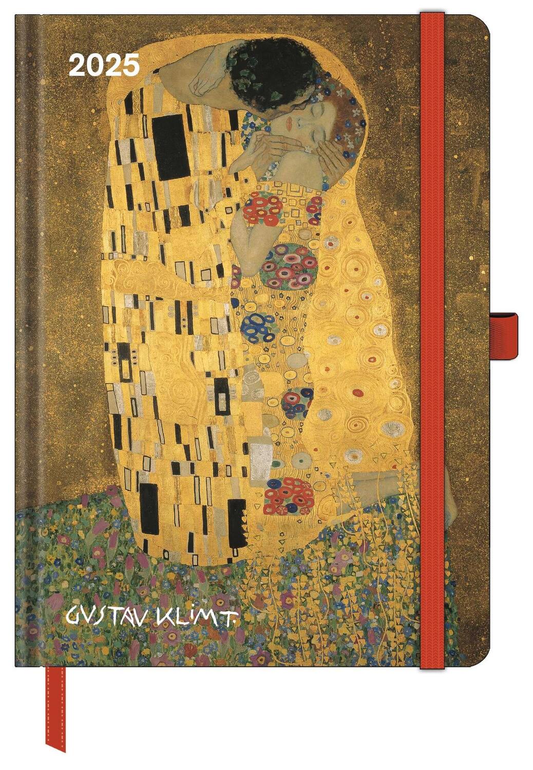 Cover: 4002725994837 | Gustav Klimt 2025 - Buchkalender - Taschenkalender - Kunstkalender...