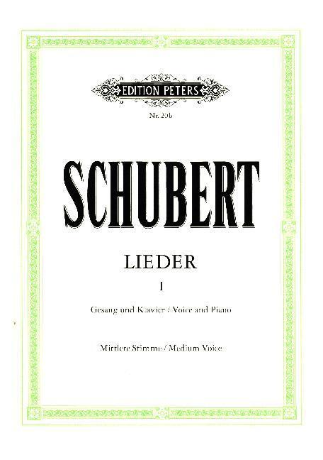 Cover: 9790014000714 | Lieder, Band 1, mittlere Stimme | Franz Schubert | Taschenbuch | 2018