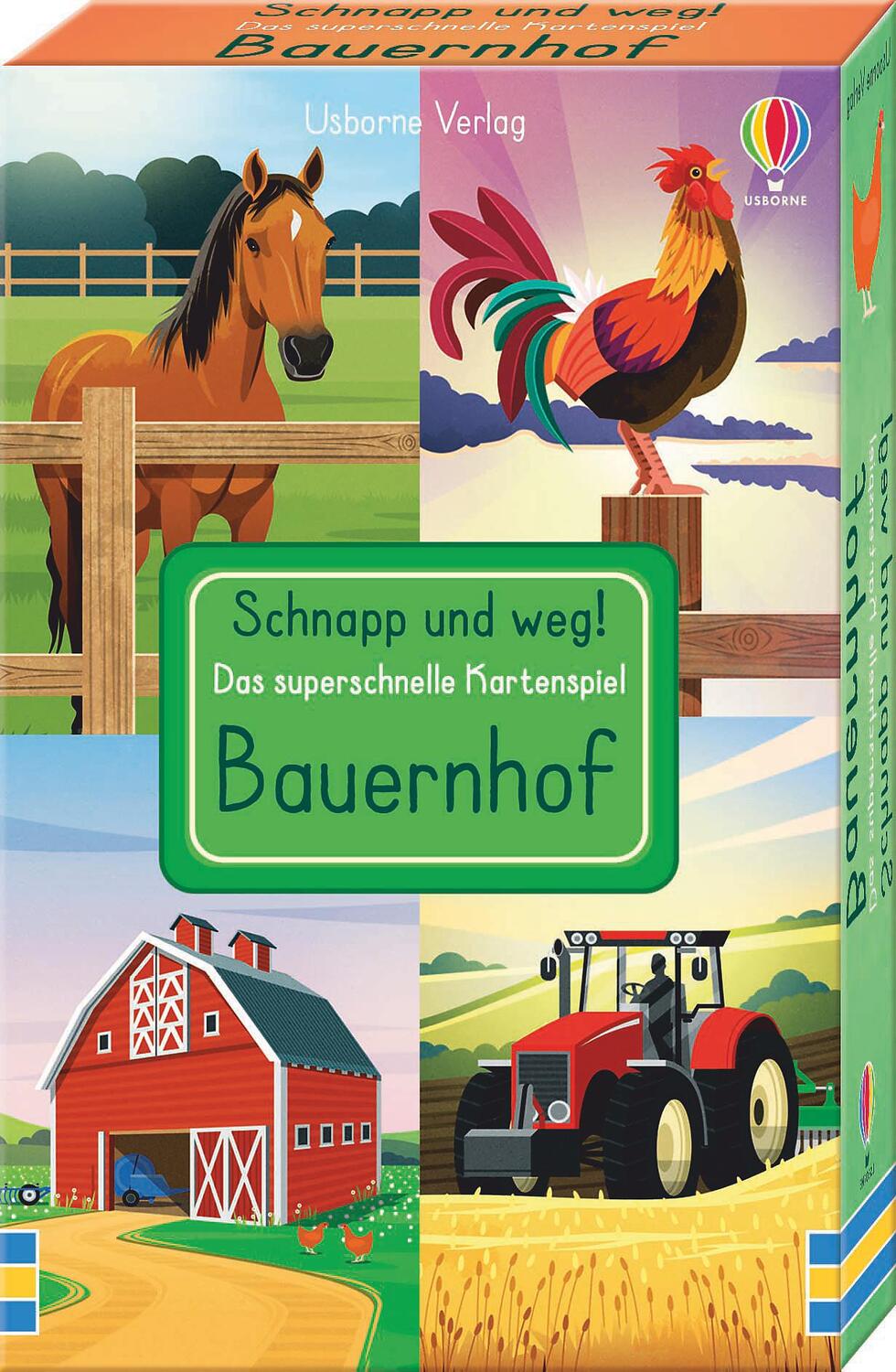 Cover: 9781789415360 | Schnapp und weg! Das superschnelle Kartenspiel: Bauernhof | Bowman
