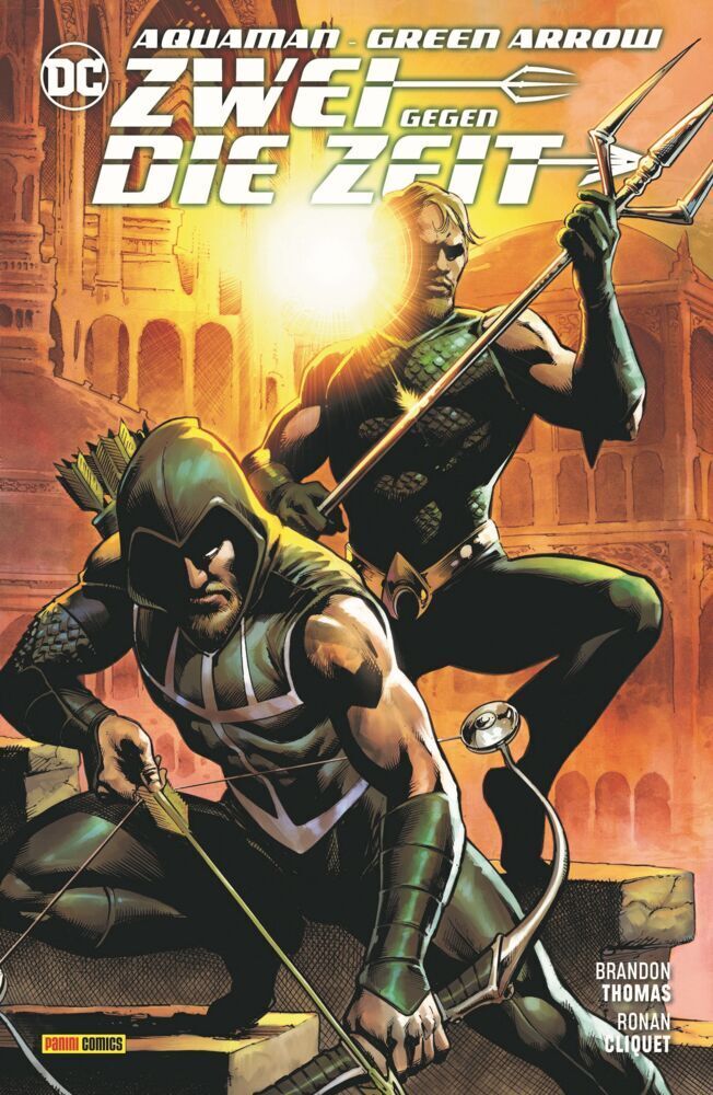Cover: 9783741630132 | Aquaman/Green Arrow: Zwei gegen die Zeit | Brandon Thomas (u. a.)