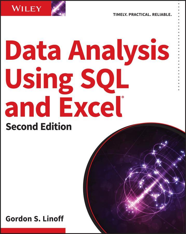 Cover: 9781119021438 | Data Analysis Using SQL and Excel | Gordon S. Linoff | Taschenbuch