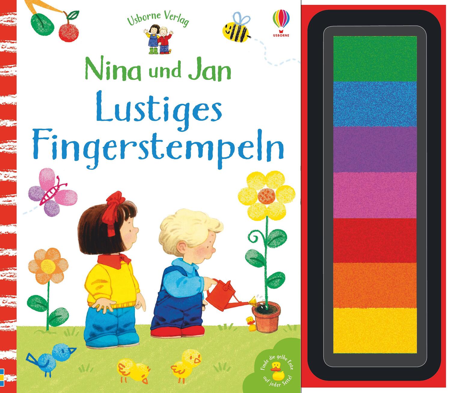 Cover: 9781789413267 | Nina und Jan - Lustiges Fingerstempeln | Sam Taplin | Buch | Deutsch