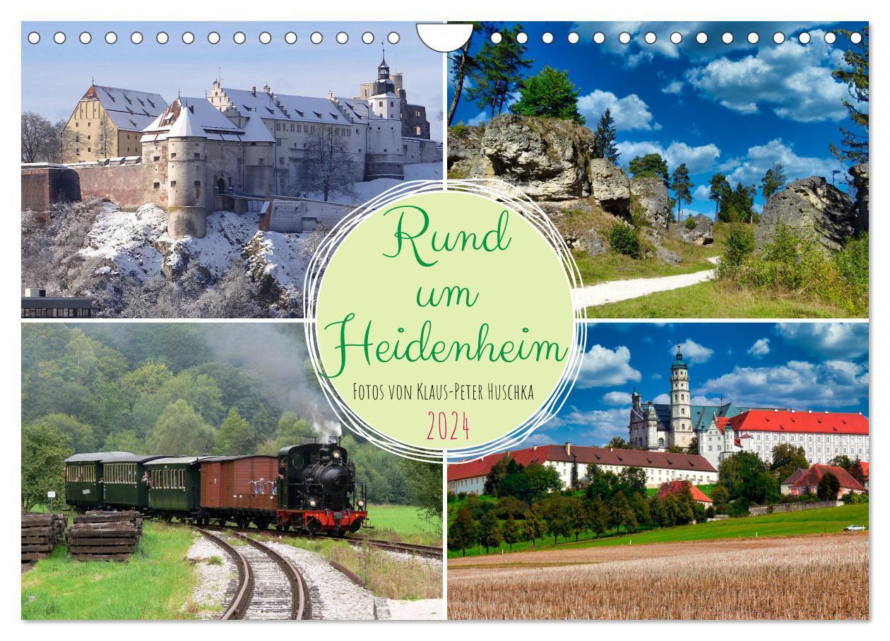 Cover: 9783675423541 | Rund um Heidenheim (Wandkalender 2024 DIN A4 quer), CALVENDO...