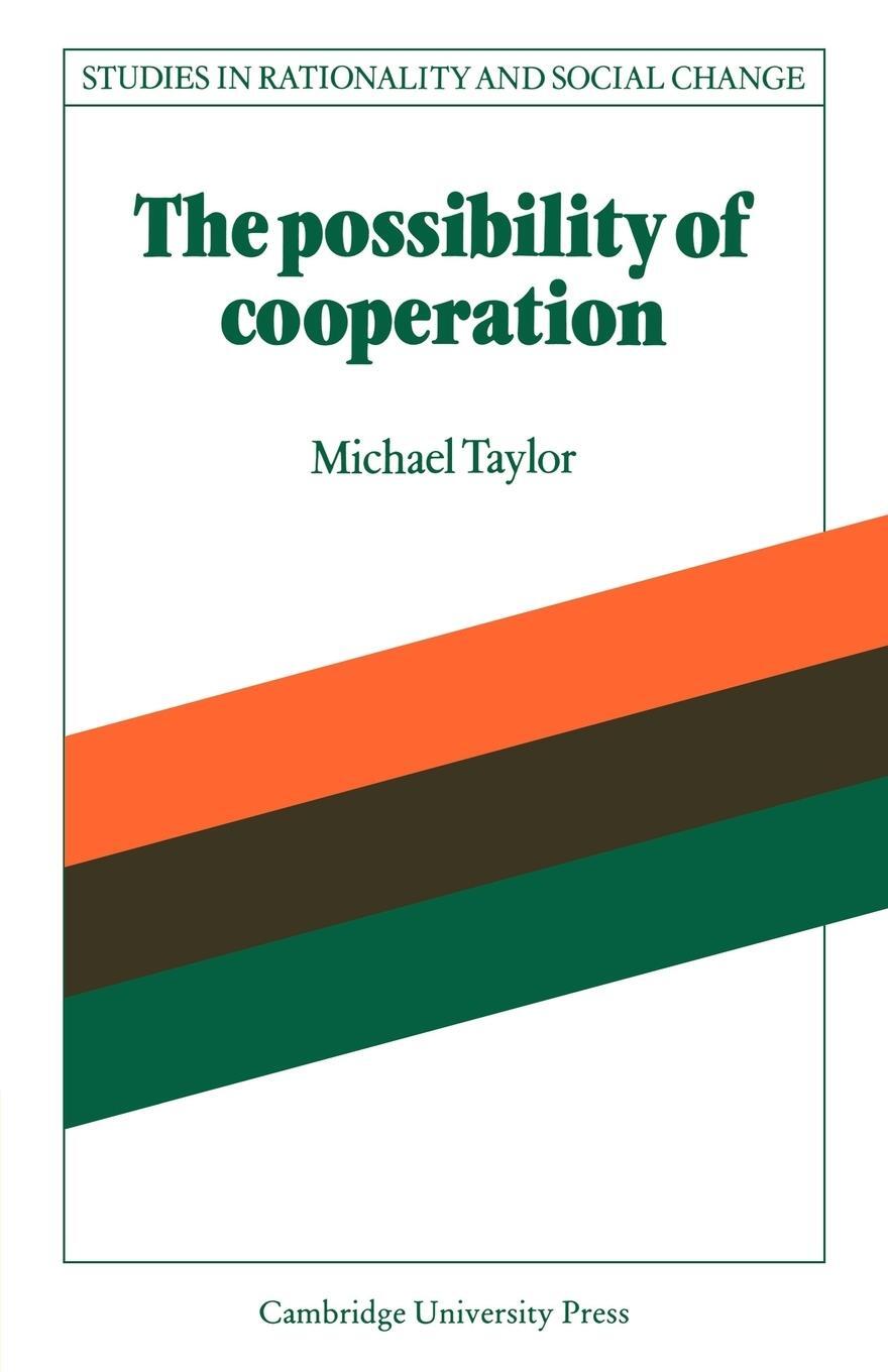 Cover: 9780521339902 | The Possibility of Cooperation | Michael Taylor | Taschenbuch | 2011
