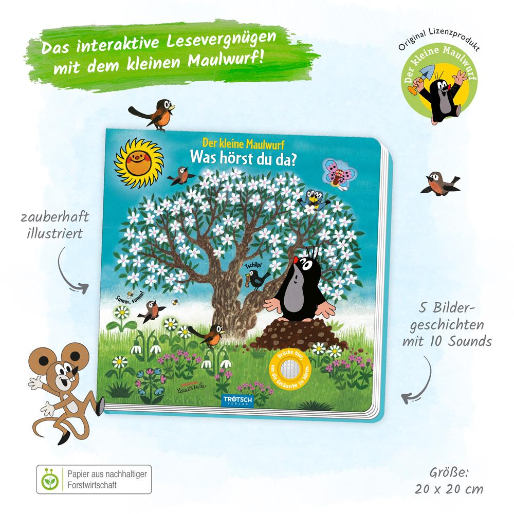 Bild: 9783988021656 | Trötsch Der kleine Maulwurf Soundbuch Was hörst du da | KG | Buch