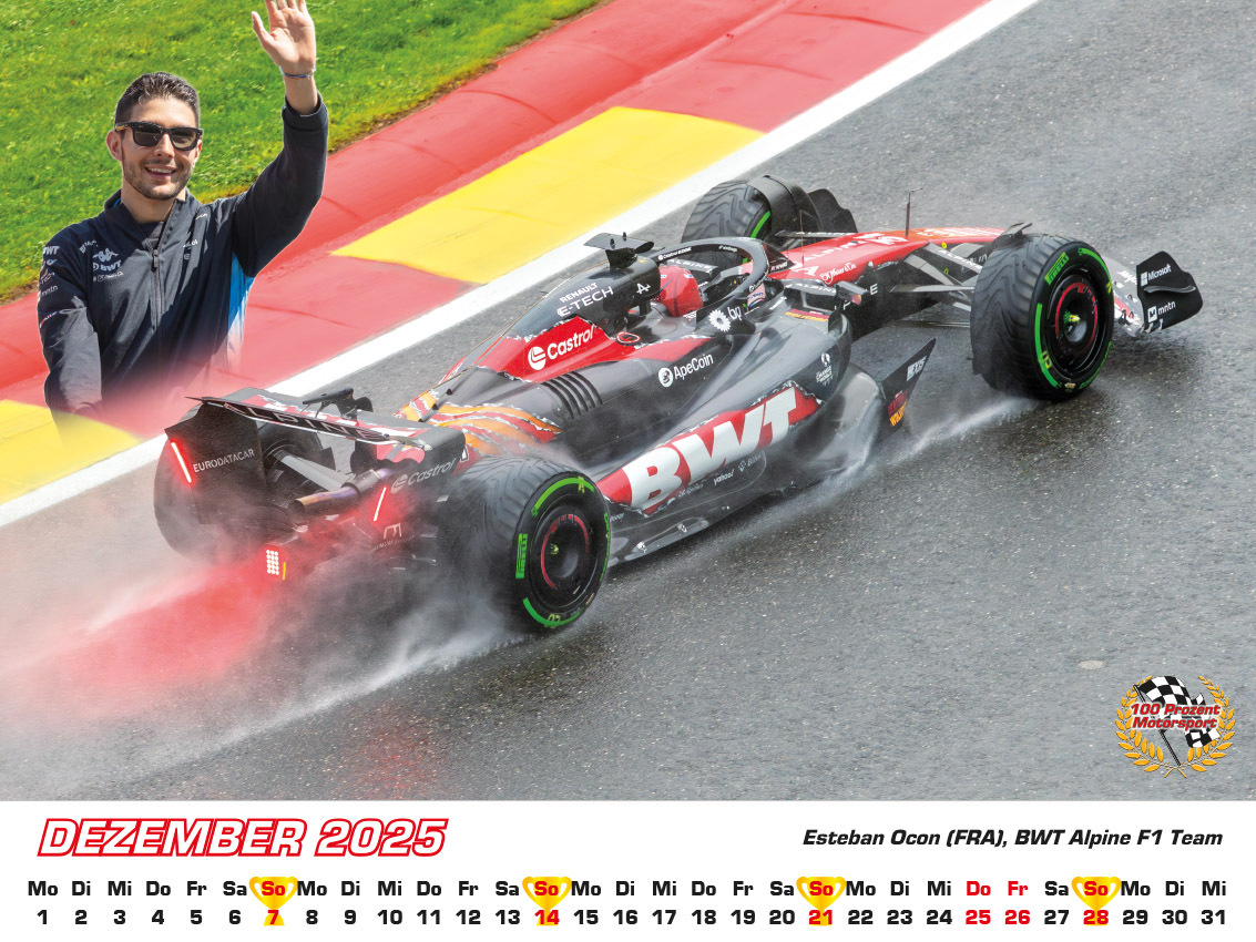 Bild: 9783948794675 | Formel 1 Kalender 2025 | Frank Pommer | Kalender | Deutsch | 2025