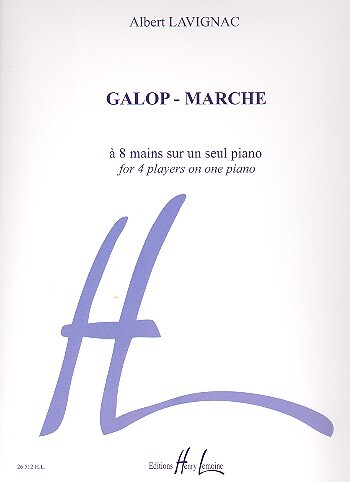 Cover: 9790230965125 | Galop-Marche | Albert Lavignac | Buch | Lemoine | EAN 9790230965125