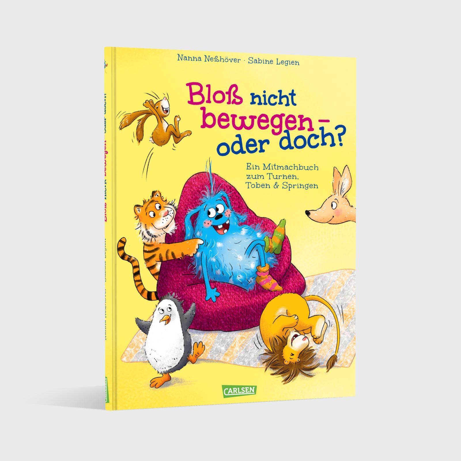 Bild: 9783551251534 | Bloß nicht bewegen - oder doch? | Nanna Neßhöver | Buch | 32 S. | 2025