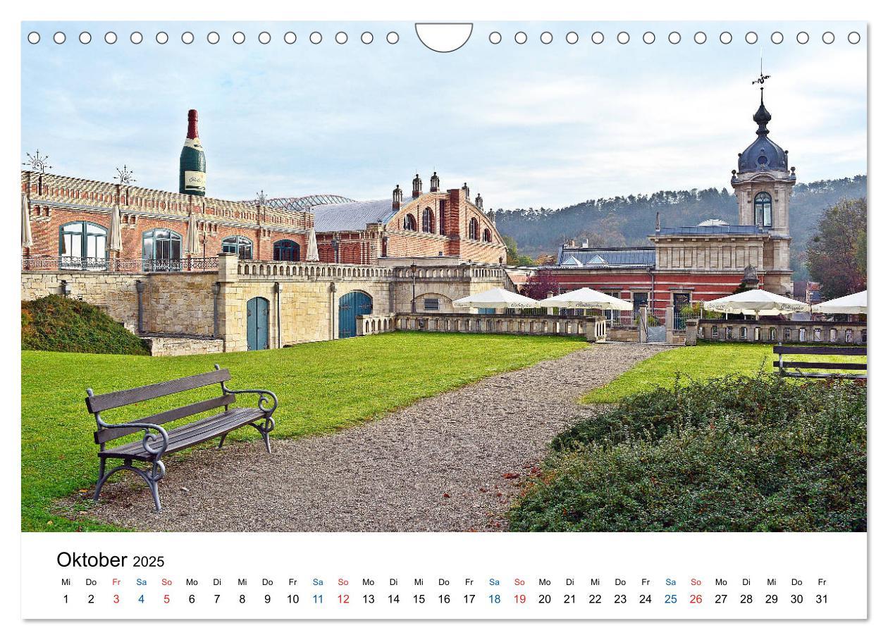 Bild: 9783435144419 | Freyburg an der Unstrut (Wandkalender 2025 DIN A4 quer), CALVENDO...