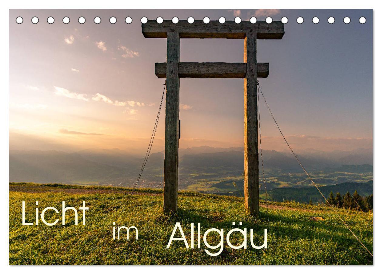 Cover: 9783675515970 | Licht im Allgäu - Traumhafte Landschaften (Tischkalender 2024 DIN...
