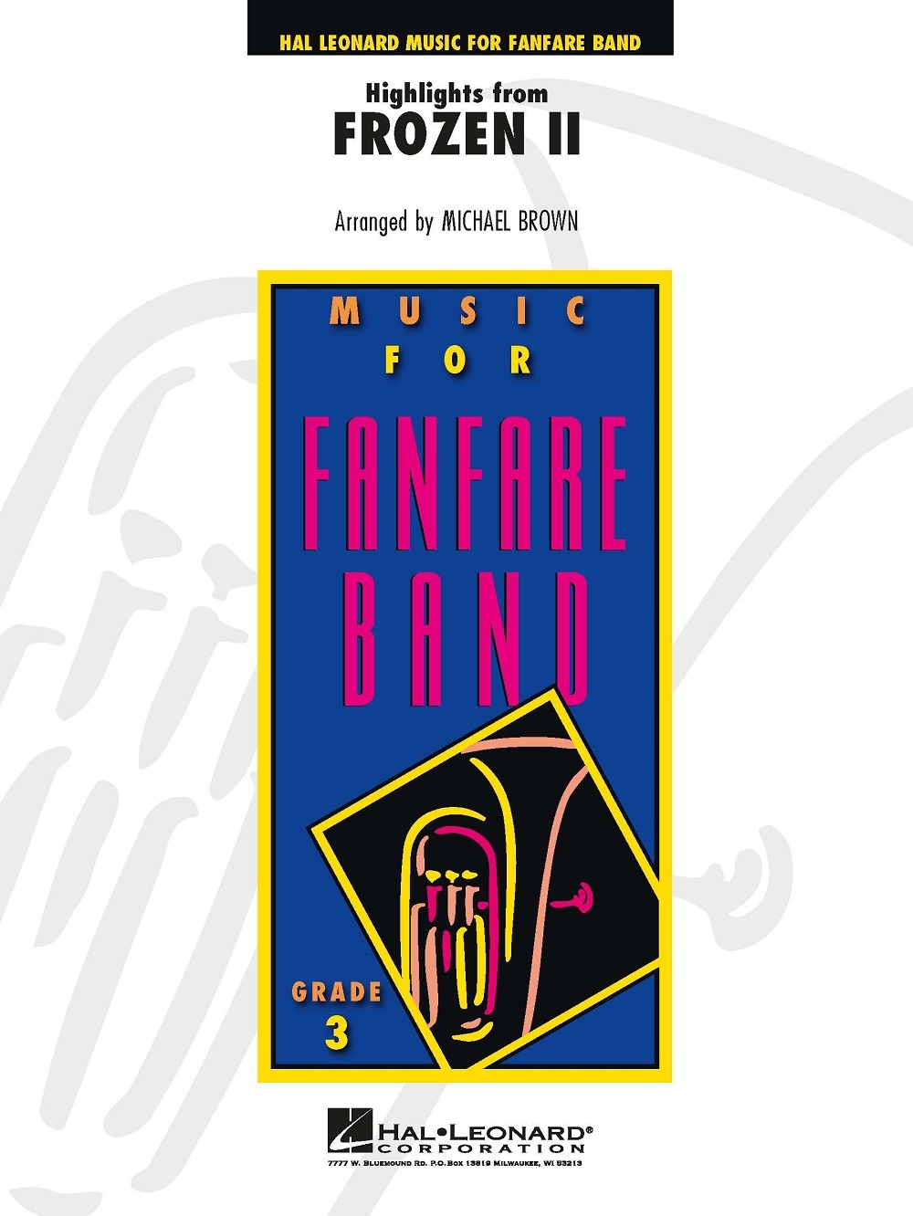 Cover: 9790035245149 | Highlights from Frozen II | Hal Leonard Music for Fanfare Band | 2021