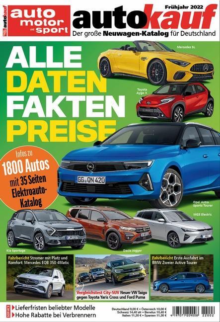 Cover: 9783613320314 | autokauf 02/2022 Frühjahr | Der große Neuwagen-Katalog für Deutschland