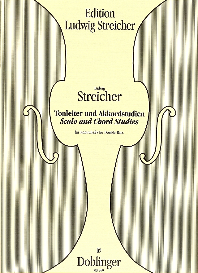 Cover: 9790012180548 | Tonleitern und Akkordstudien | Streicher Edition | Ludwig Streicher