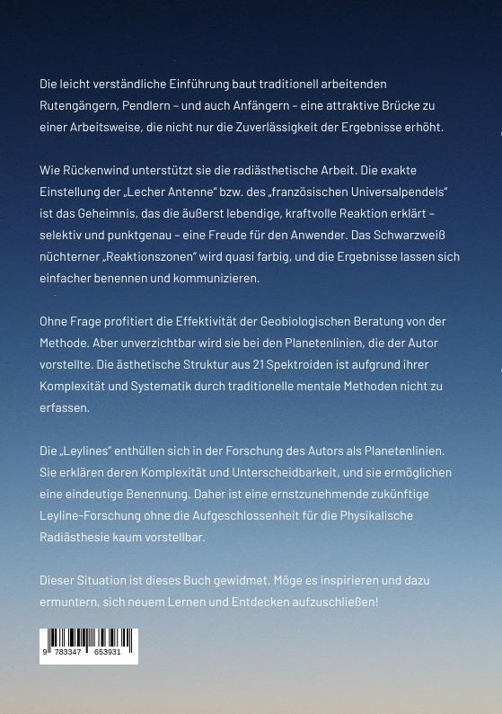 Rückseite: 9783347653931 | Praktische Einführung in die Physikalische Radiästhesie | Rainer Höing