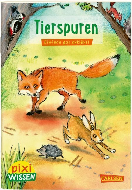 Cover: 9783551242006 | Pixi Wissen 107: Tierspuren | Einfach gut erklärt! | Eva Bade | Buch