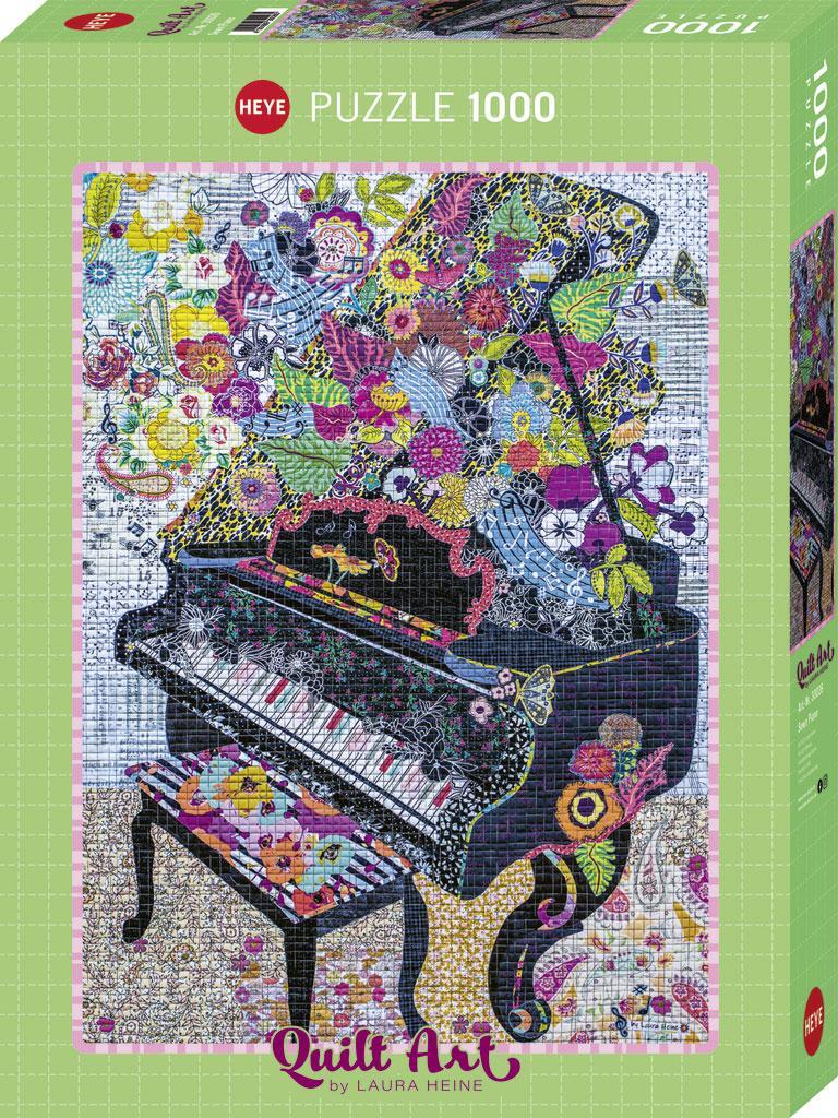 Cover: 4001689300265 | Sewn Piano Puzzle 1000 Teile | Laura Heine | Stück | 30026 | Deutsch