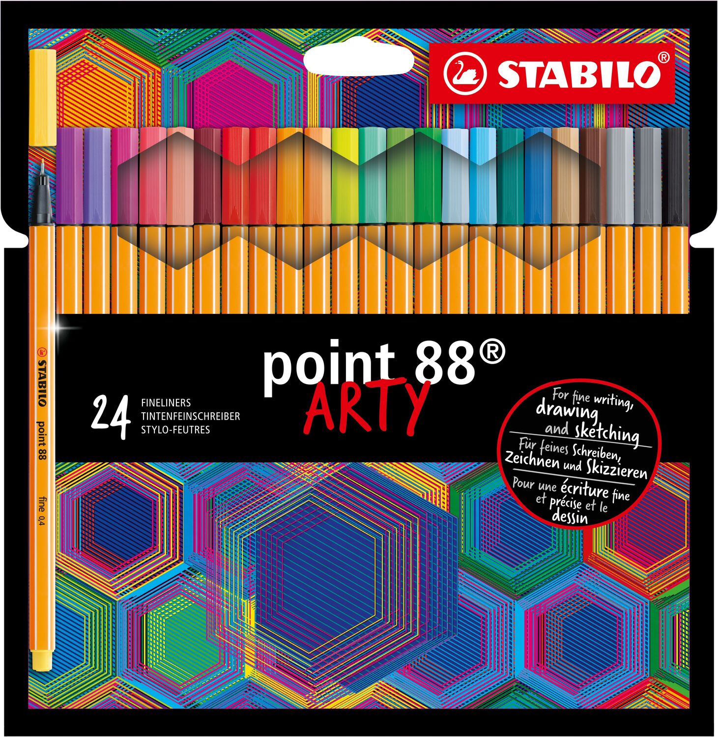Cover: 4006381557474 | STABILO Fineliner point 88 ARTY 24er Set | STABILO point 88 ARTY