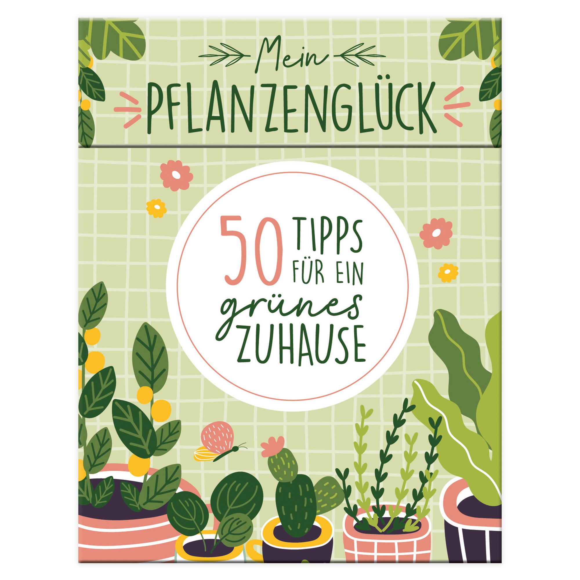 Cover: 9783963474347 | Mein Pflanzenglück - 50 Tipps für ein grünes Zuhause | Buch | monbijou