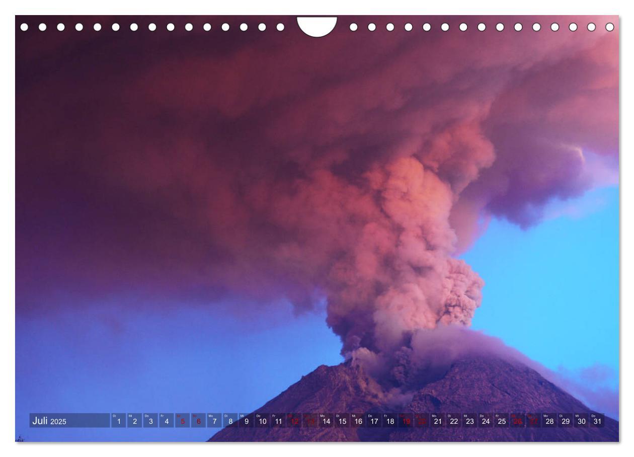 Bild: 9783435436330 | Vulkane - Magma, Lava, Eruptionen (Wandkalender 2025 DIN A4 quer),...