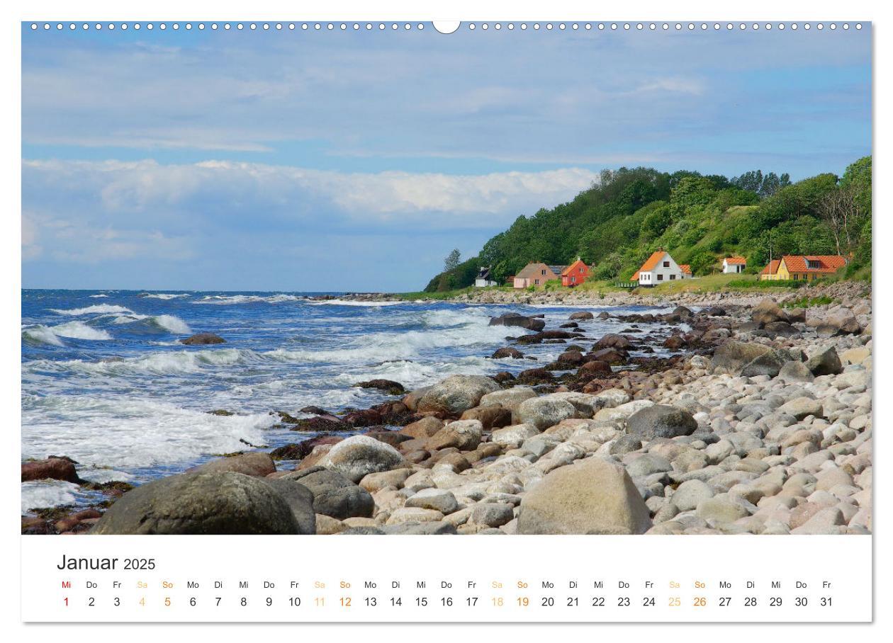 Bild: 9783435686780 | Bornholm Pur (hochwertiger Premium Wandkalender 2025 DIN A2 quer),...