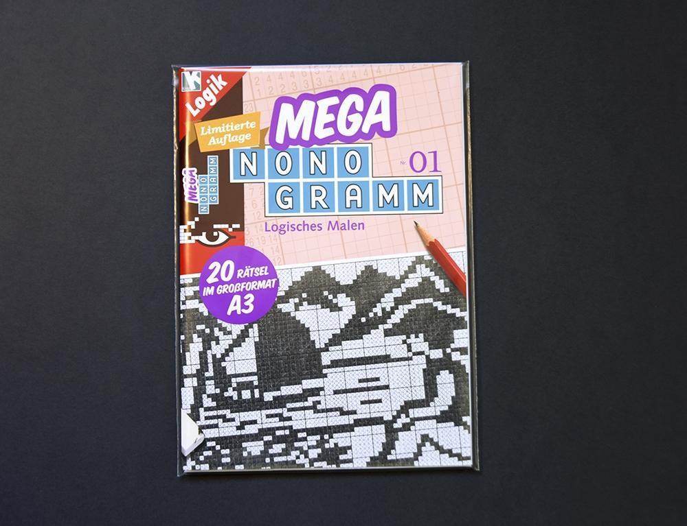 Bild: 9783906238302 | Mega-Nonogramm 01 | 20 Rätsel in Großformat A3 | Conceptis Puzzles