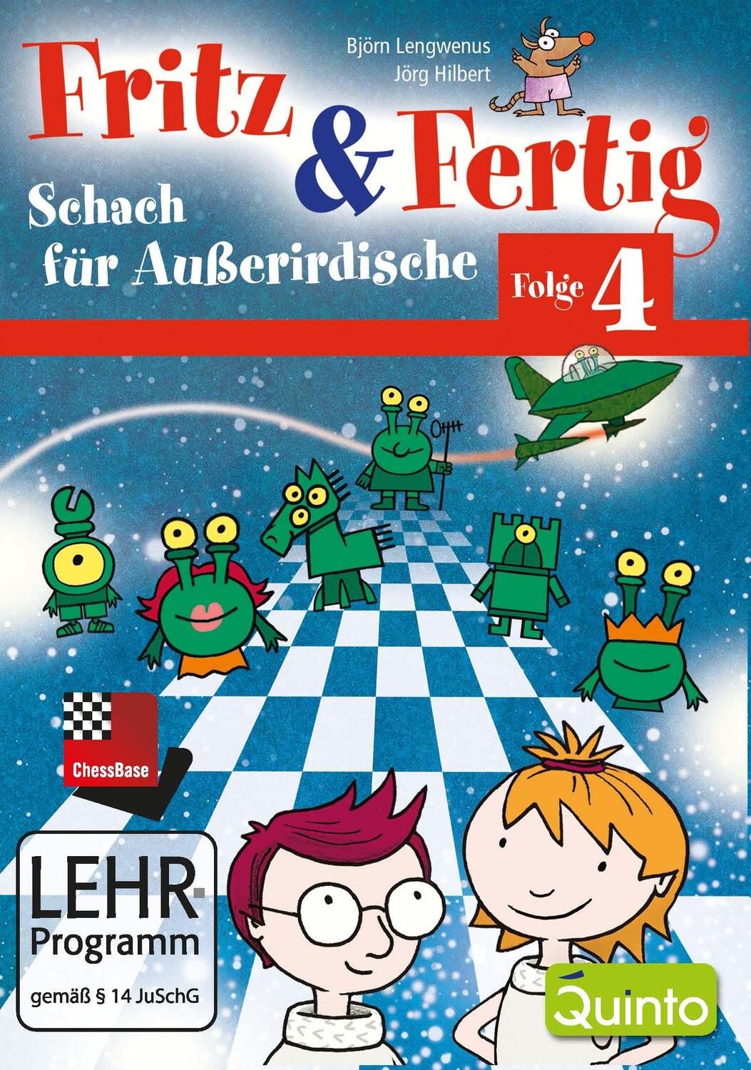 Cover: 9783866819429 | Fritz &amp; Fertig Folge 4 | Schach für Außerirdische | Hilbert (u. a.)