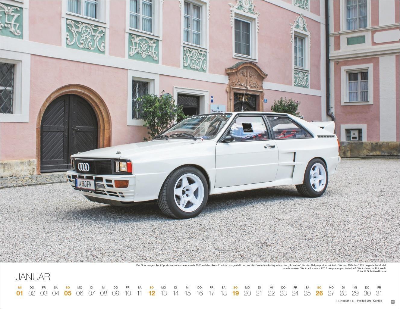 Bild: 9783756405169 | Legendäre Autos Posterkalender 2025 | Heye | Kalender | Spiralbindung