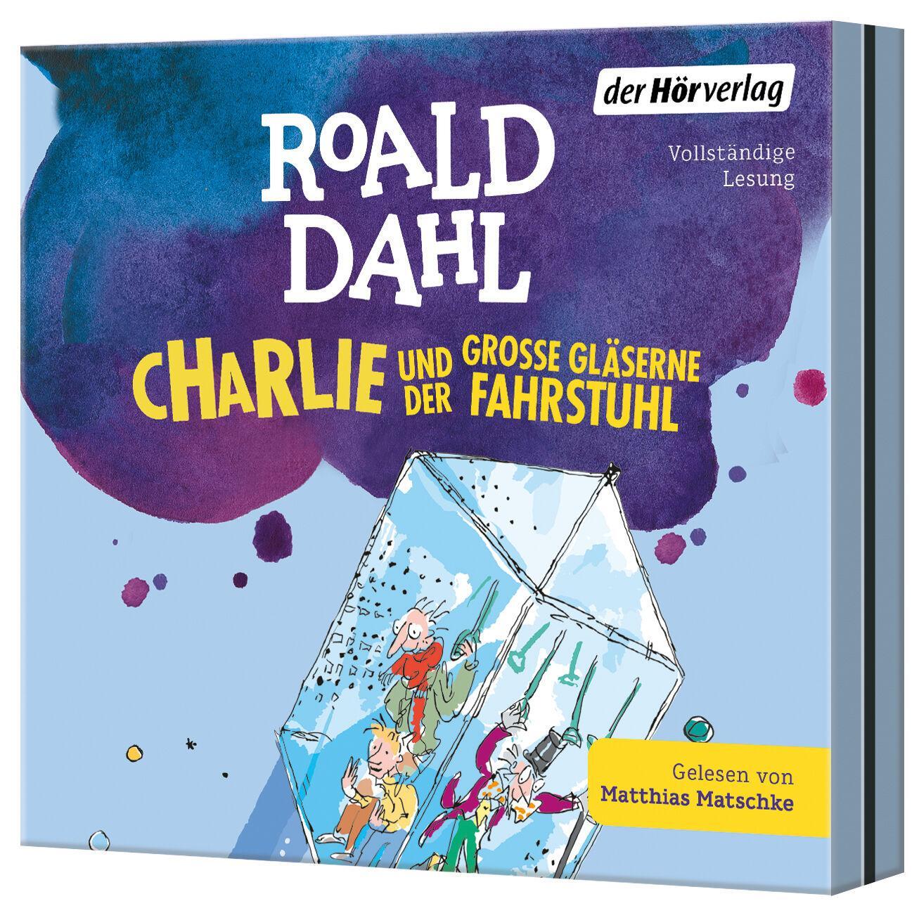 Bild: 9783844550085 | Charlie und der große gläserne Fahrstuhl | Roald Dahl | Audio-CD
