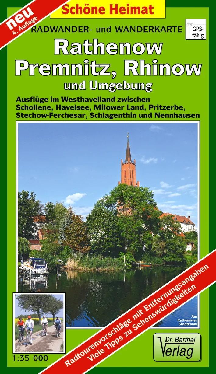 Cover: 9783895911491 | Radwander- und Wanderkarte Rathenow, Premnitz und Umgebung 1 : 35 000