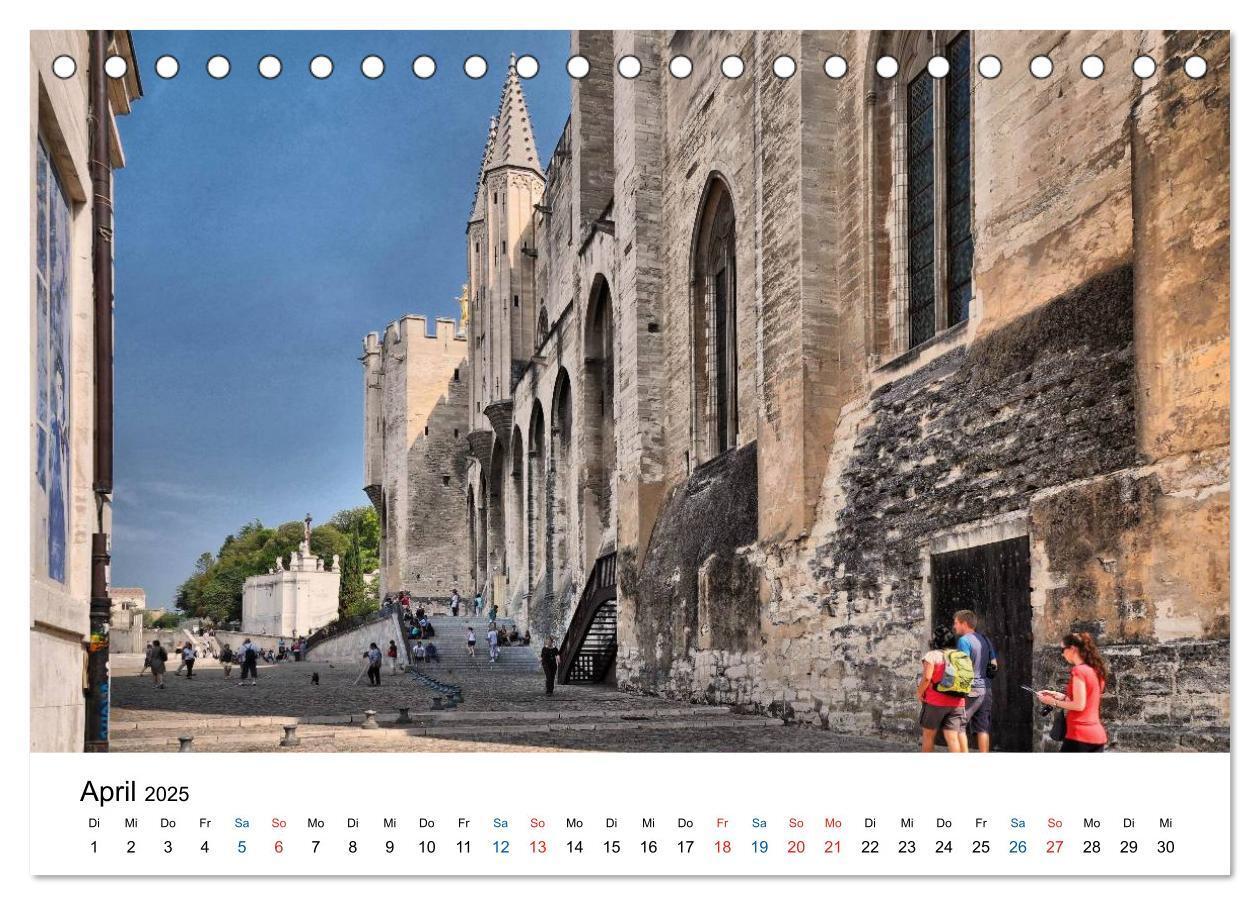 Bild: 9783435588701 | Avignon - Weltkulturerbe der UNESCO (Tischkalender 2025 DIN A5...