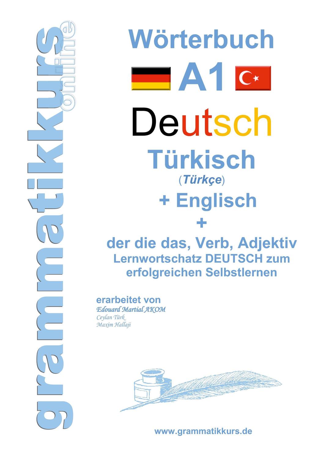 Cover: 9783738650518 | Wörterburch Deutsch - Türkisch Englisch A1 | Marlene Schachner | Buch