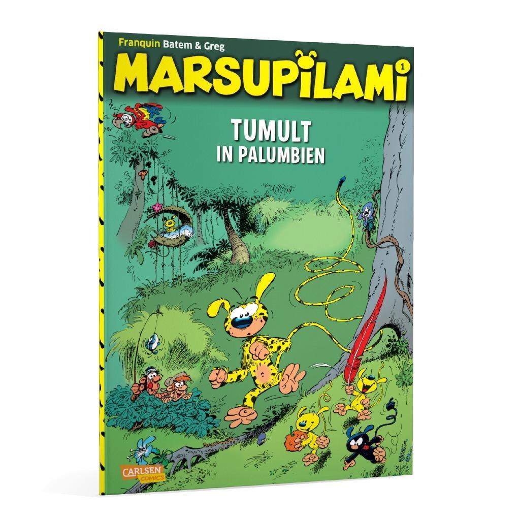 Bild: 9783551799012 | Marsupilami 01: Tumult in Palumbien | André Franquin (u. a.) | Buch